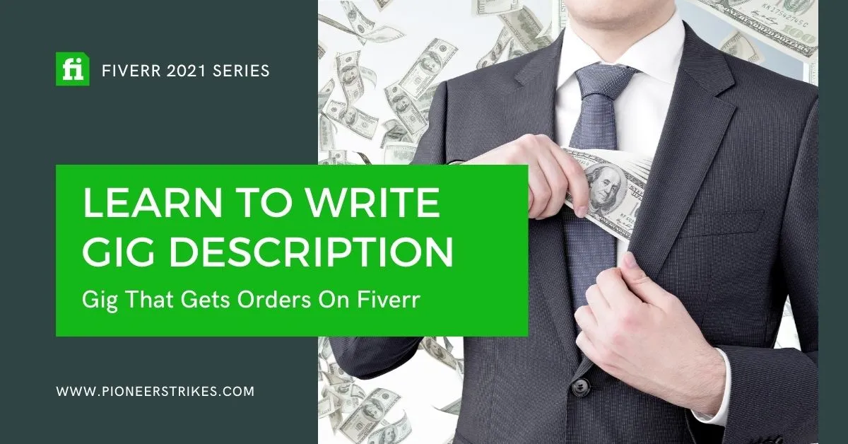 How to Write a Fiverr Gig Description