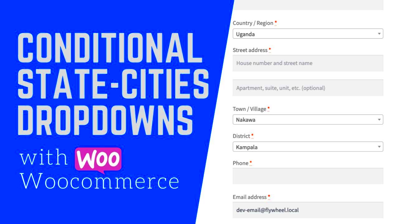 3 Level WooCommerce States  Cities drop down  Plugin Development in 