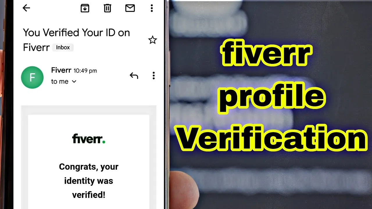 How to fiverr id verification  fiverr profile verification  YouTube