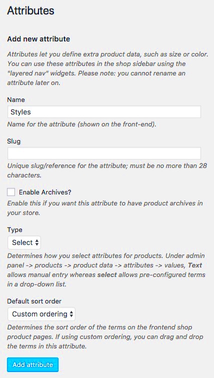 How to Create WooCommerce Attributes for Products  OSTraining