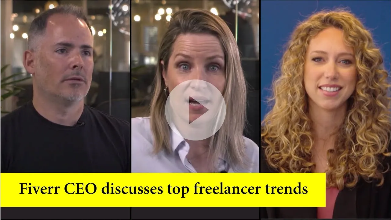 Fiverr CEO discusses freelancer trends  YouTube