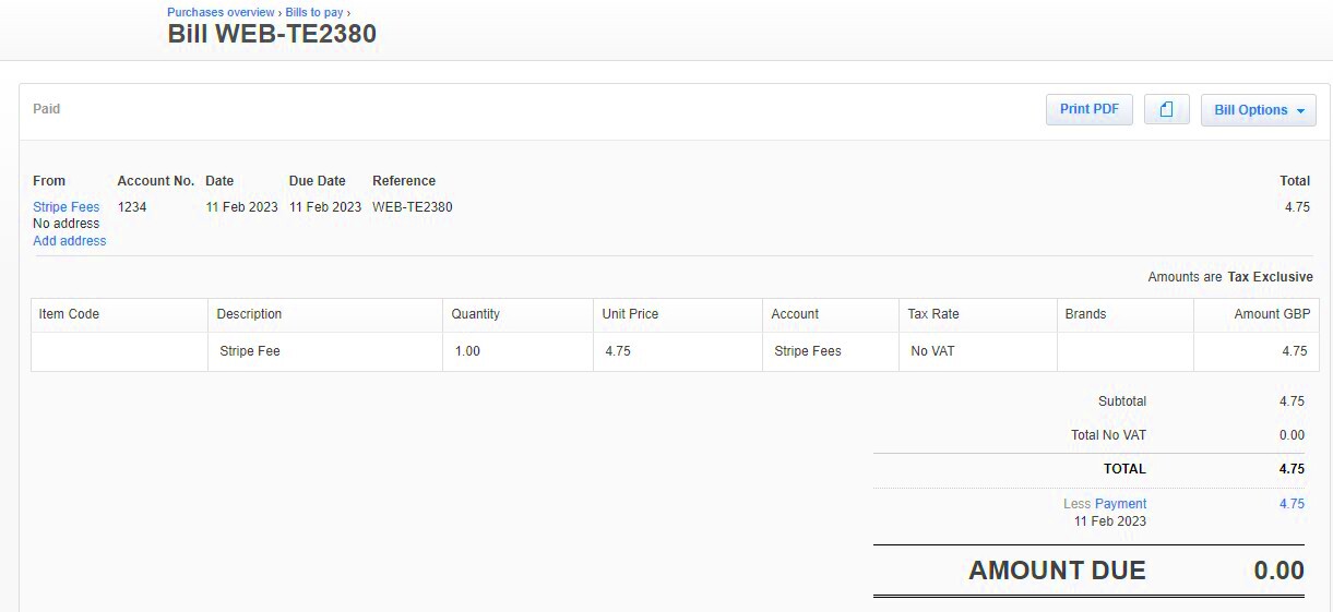 How to Post and Reconcile Stripe Fees from WooCommerce in Xero