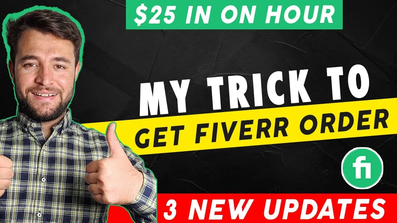 Buyer request in Fiverr Not Showing  Get The First Order on Fiverr 