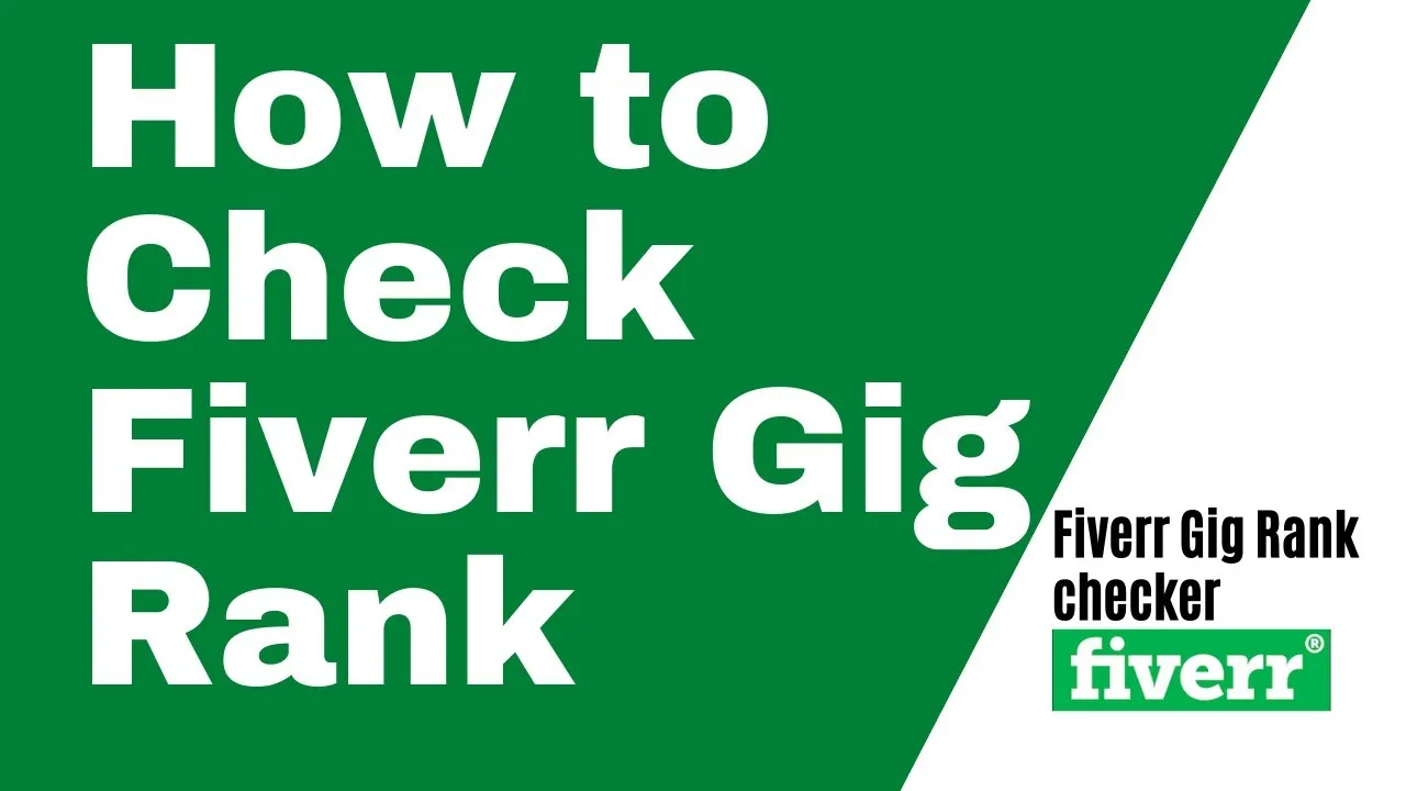 How to Check Fiverr Gig Rank