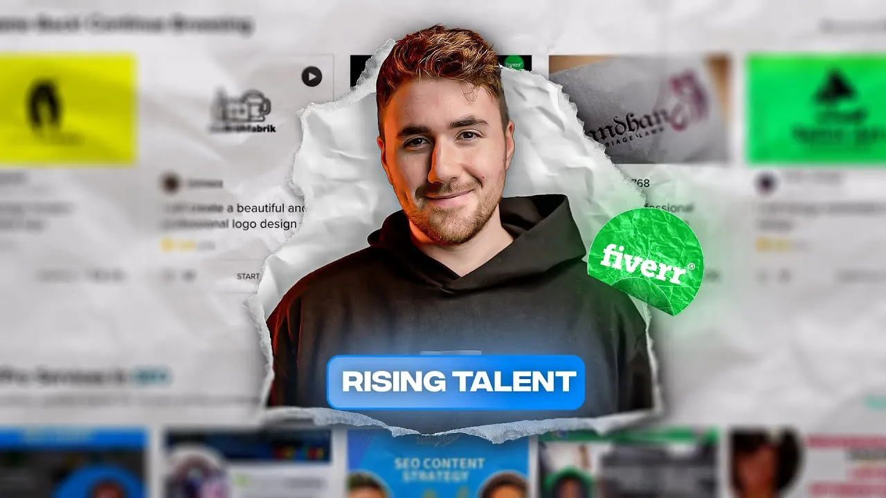 How I Became Rising Talent on Fiverr in 1 Week  YouTube