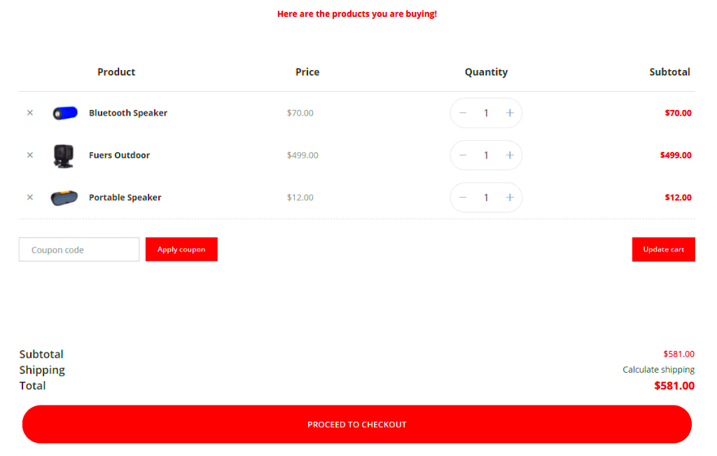 How To Customize WooCommerce Cart Page With Woostify