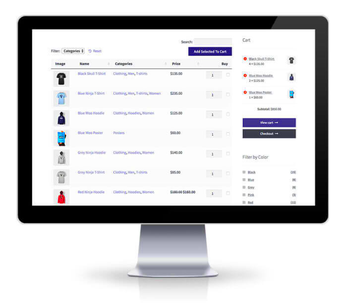 How to Add Multiple Products to Cart from One Page in WooCommerce