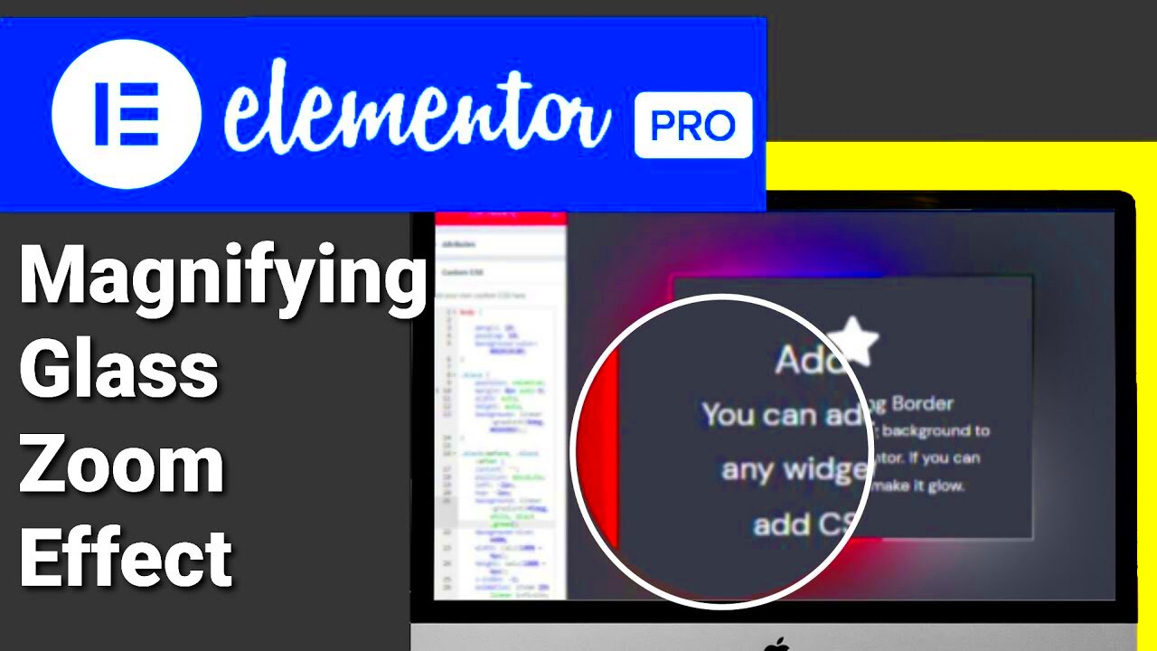 Magnifying Image Zoom Effect In Elementor HTML CSS  YouTube