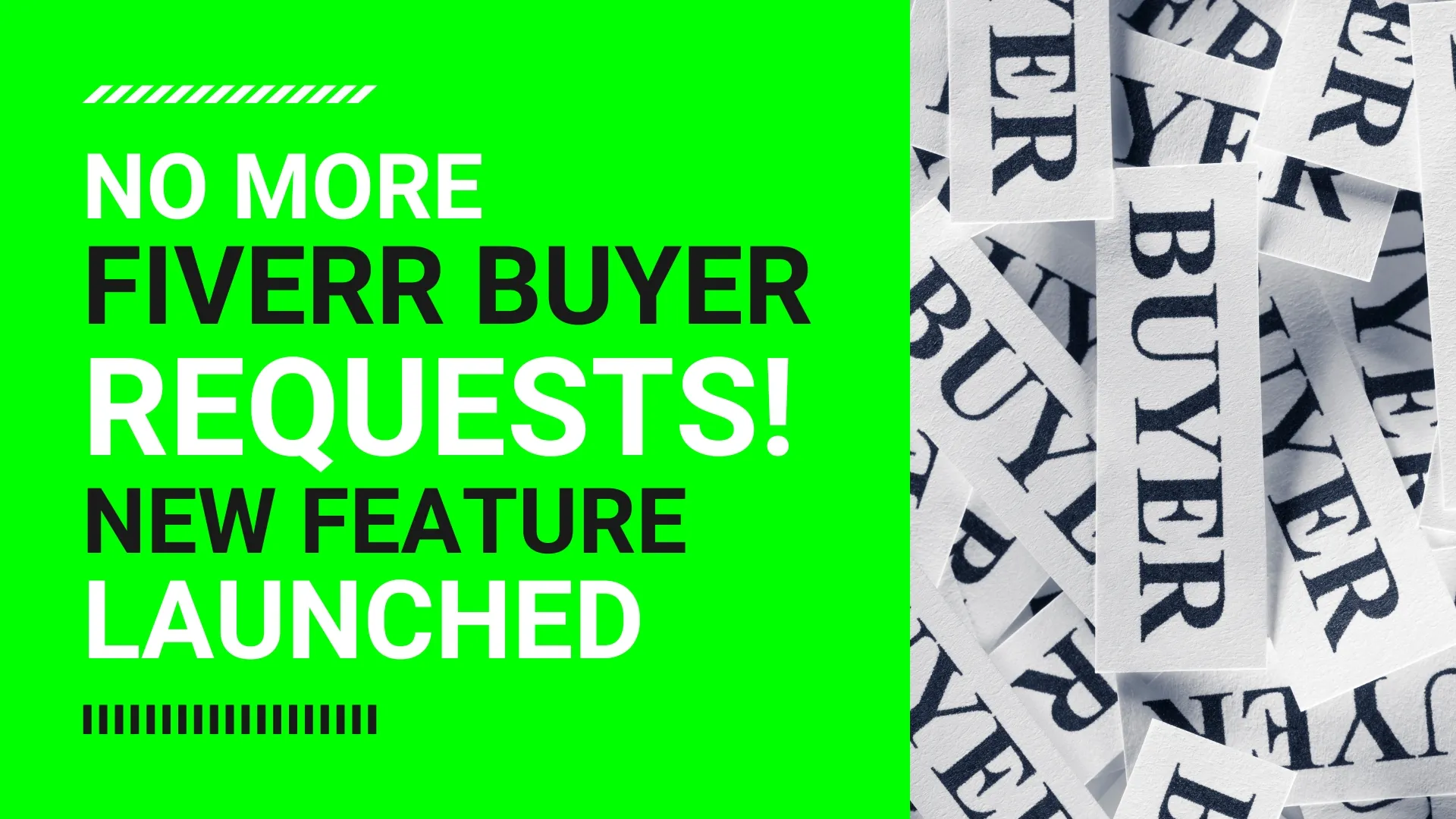 Fiverr Buyer Requests Gone New Feature Launched 2023