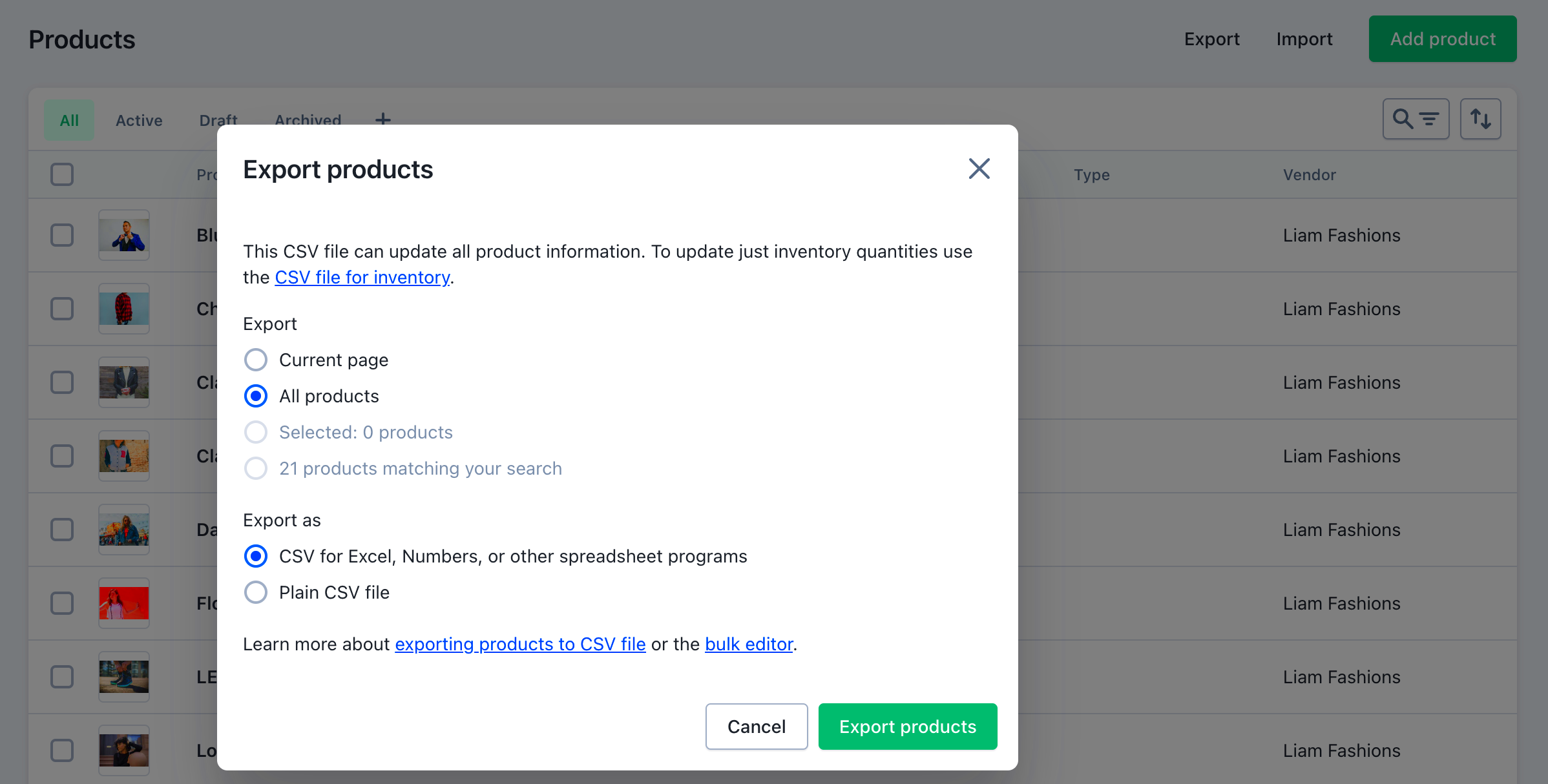 Migrate Products From Shopify To WooCommerce Using CSV