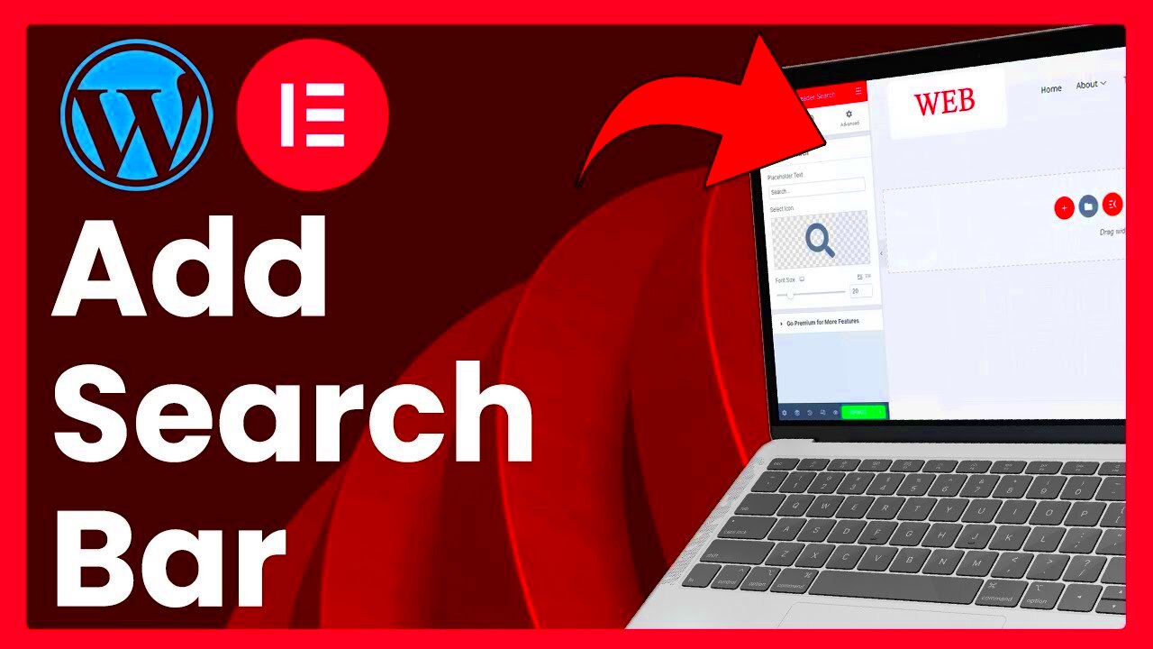 How To Add Search Bar In WordPress Elementor Easy Tutorial  YouTube
