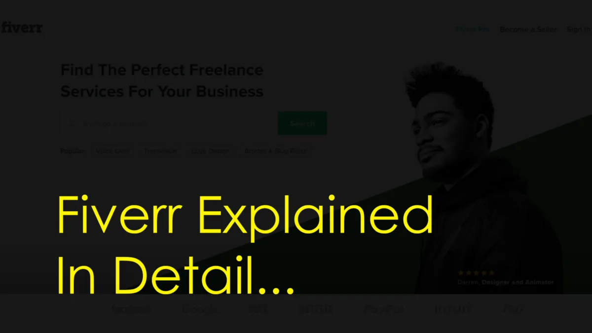 What Is Fiverr  THE FULL EXPLANATION  Fiverr Online marketing 