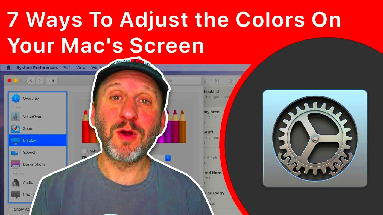 7 Ways To Adjust the Colors On Your Macs Screen  YouTube