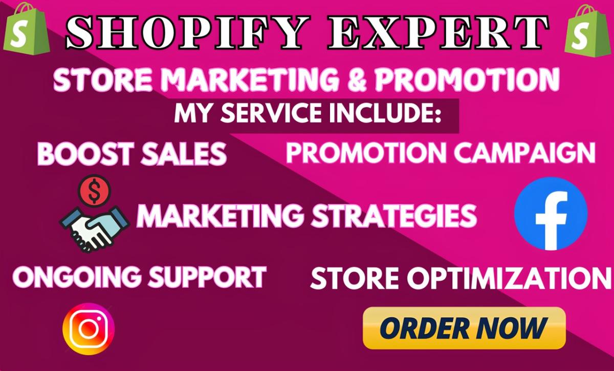 I Will Create a Shopify Marketing Sales Funnel & Promotion to Boost Your Ecommerce Sales