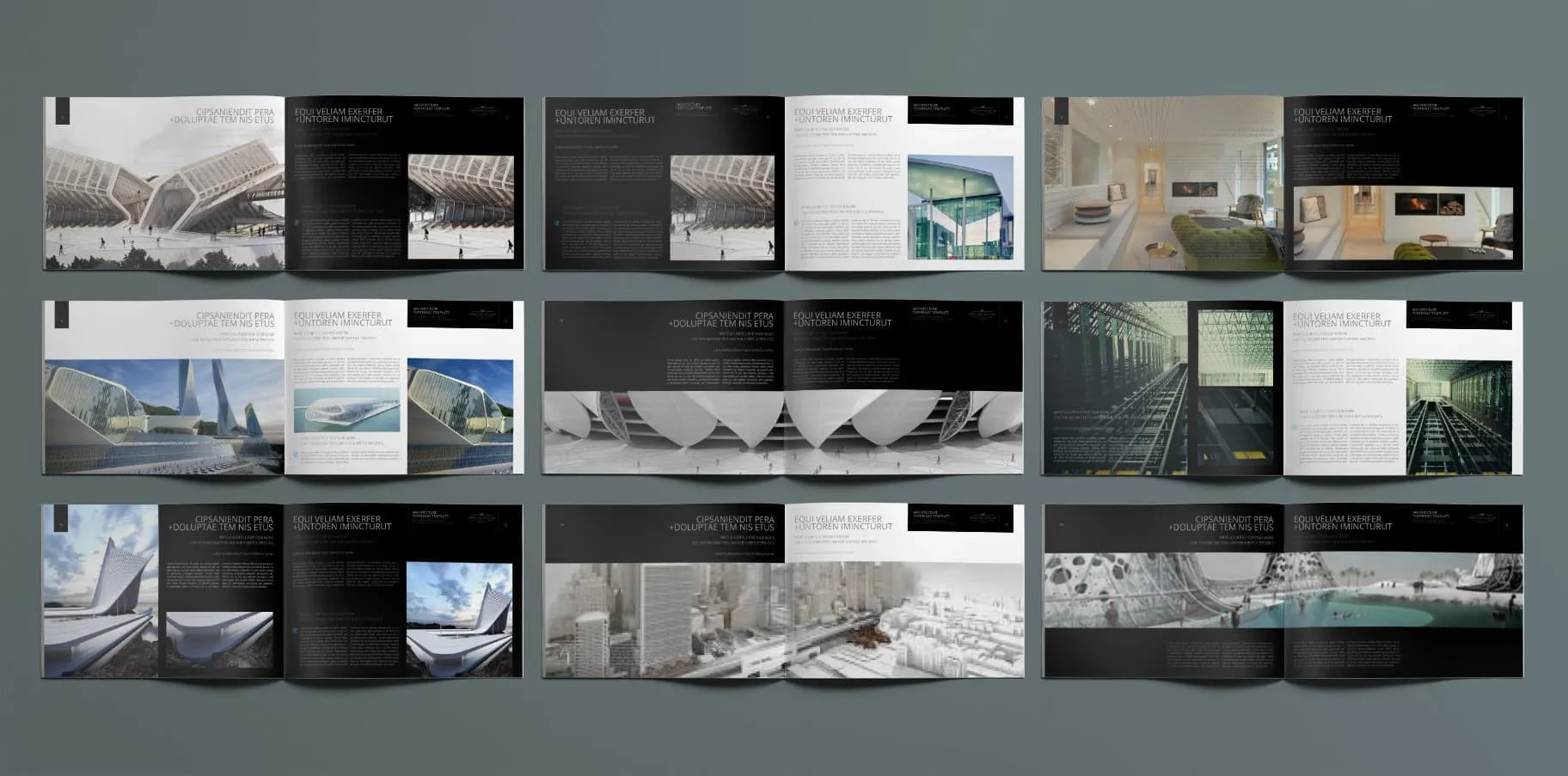 Architecture Portfolio Template Free