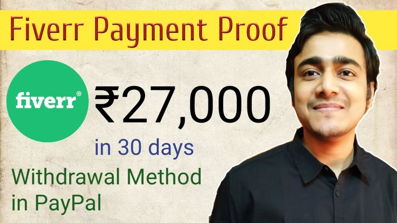 Fiverr Payment Proof  Withdrawal Method  How to Withdraw Money from 