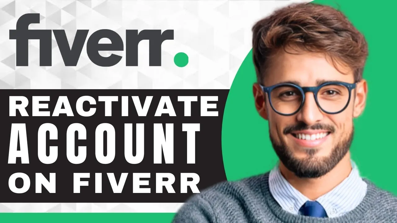 How to Reactivate Account  Fiverr For Beginners  YouTube