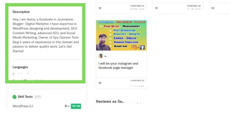 What to Put in Your Fiverr Description: A Complete Guide