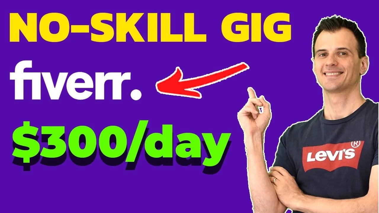 How to Make Money on Fiverr WITHOUT SKILLS 300Day Using FREE TOOLS 