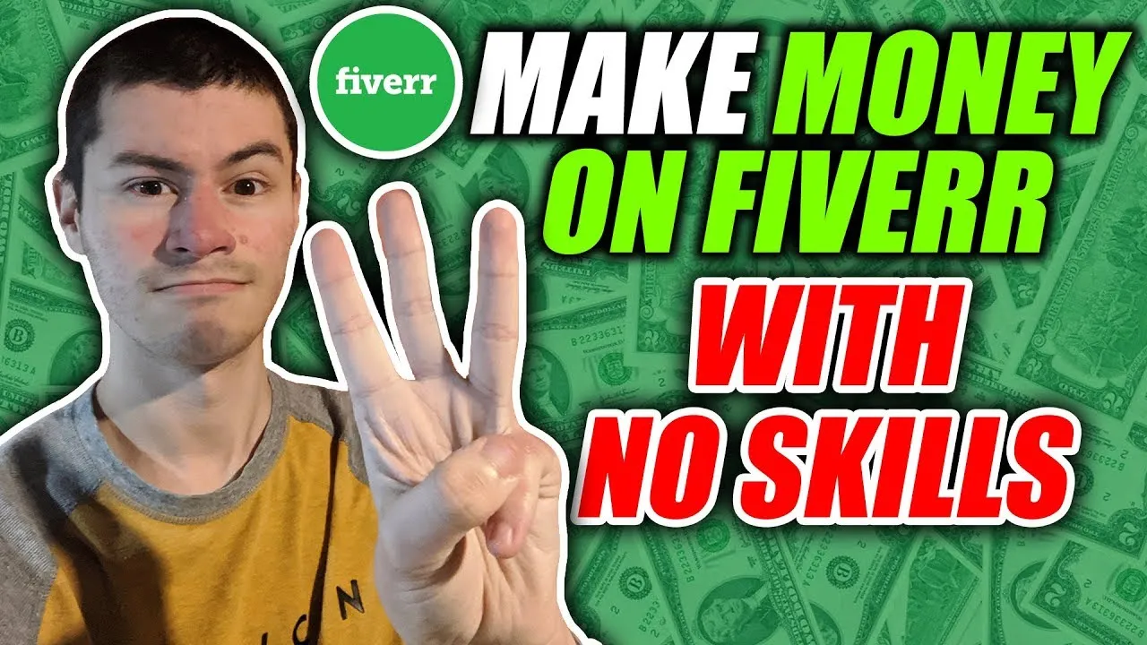 3 Easy Ways To Make Money On Fiverr With NO SKILLS 2020  YouTube