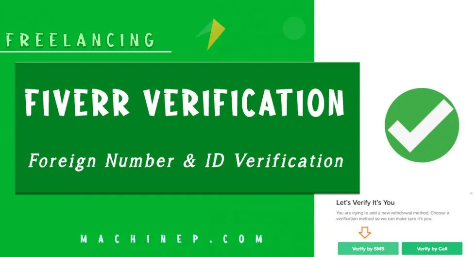 Fiverr USUKForeign Account Phone Number  ID Verification  100 Verified