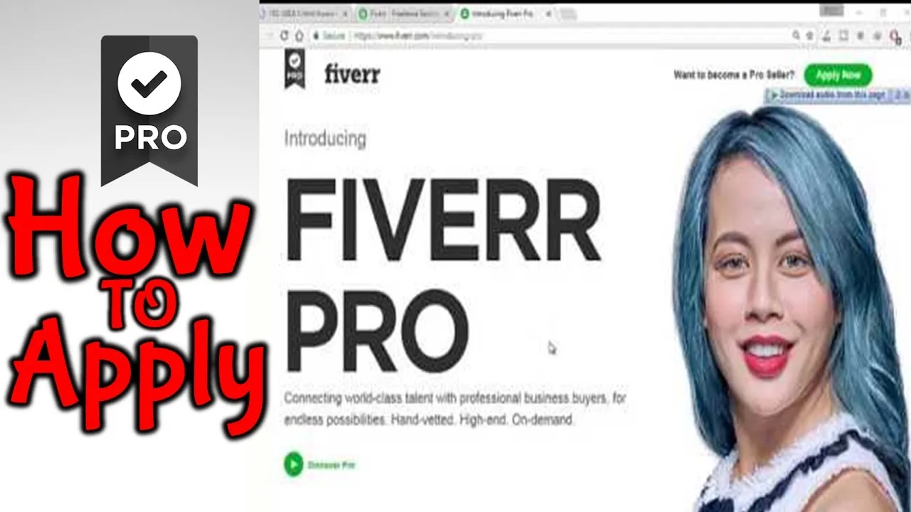 Introducing Fiverr PRO How to apply for Fiverr PRO Account  The 