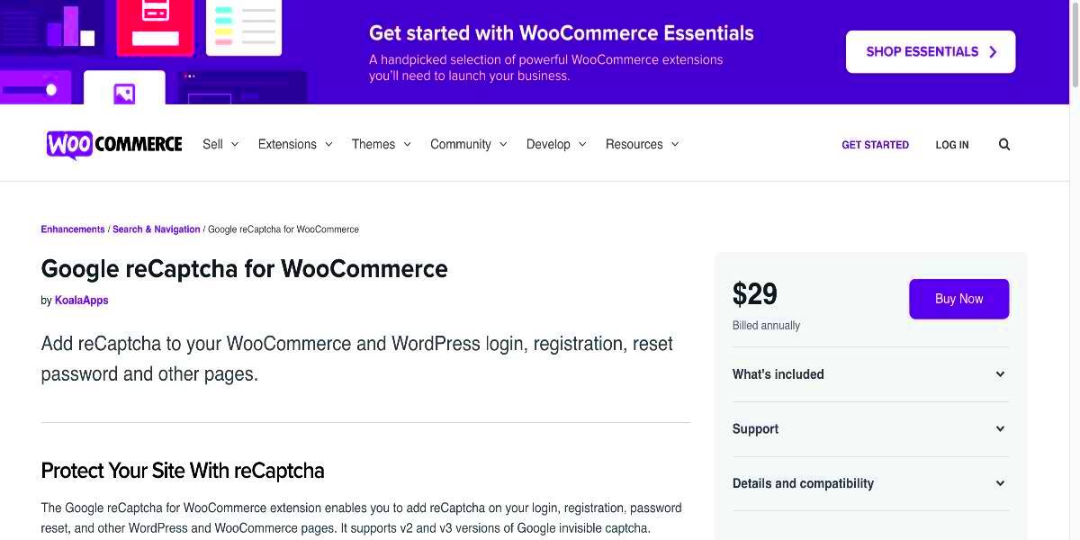 How to Add a reCaptcha In WooCommerce