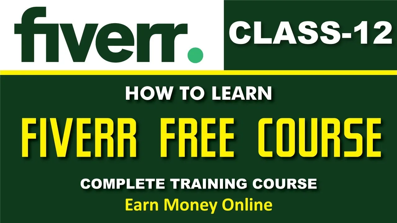 How to Learn Fiverr Free Course  Get a Badge on your Fiverr Profile 