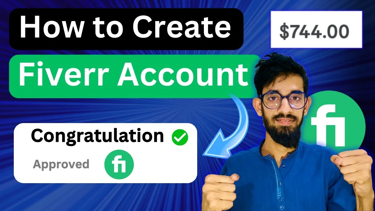 How to Create Fiverr Account  Fiverr Par Account Kaise Banaye  Fiverr 