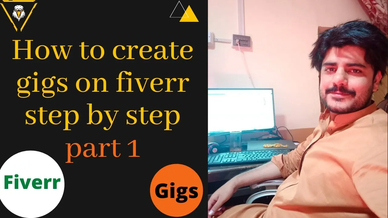 How to create gigs on fiverr step by step part 1  simple and very 