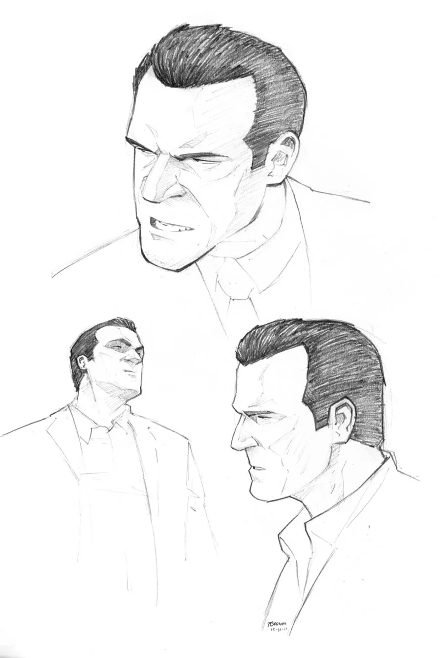 Grand Theft Auto V sketch by PatrickBrown on deviantART  Sketches 