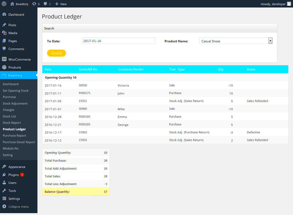 WooCommerce Inventory Management Stock Management Plugin  InfoSoft 