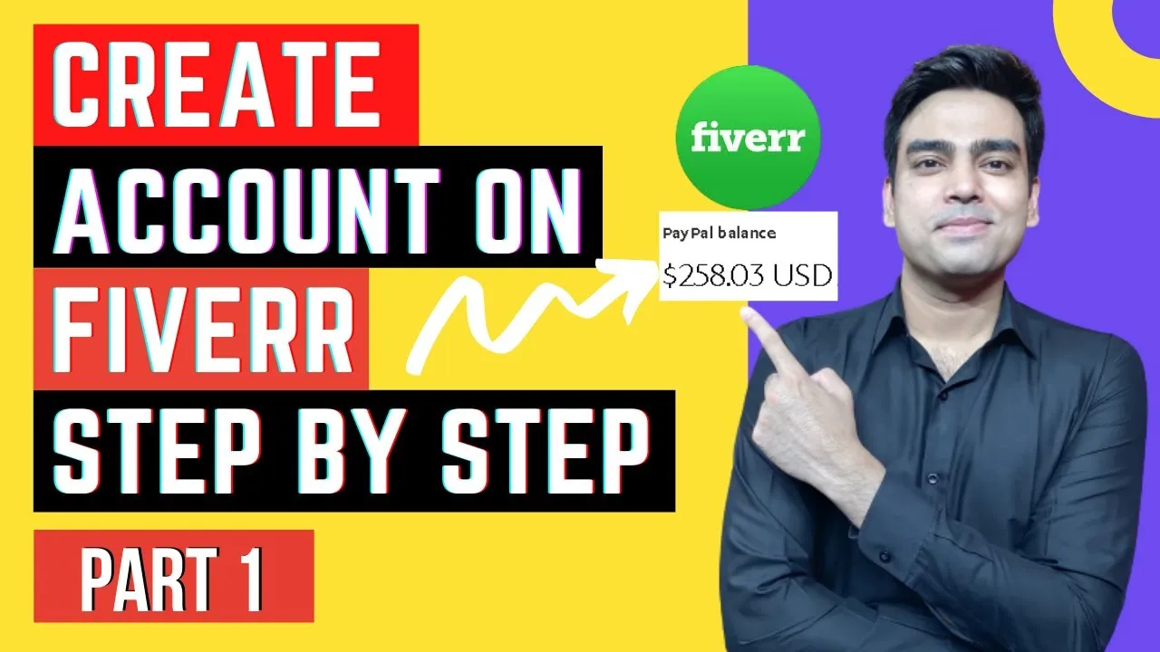 How To Create Account on Fiverr Step By Step  Fiverr Mai Account Kaise 
