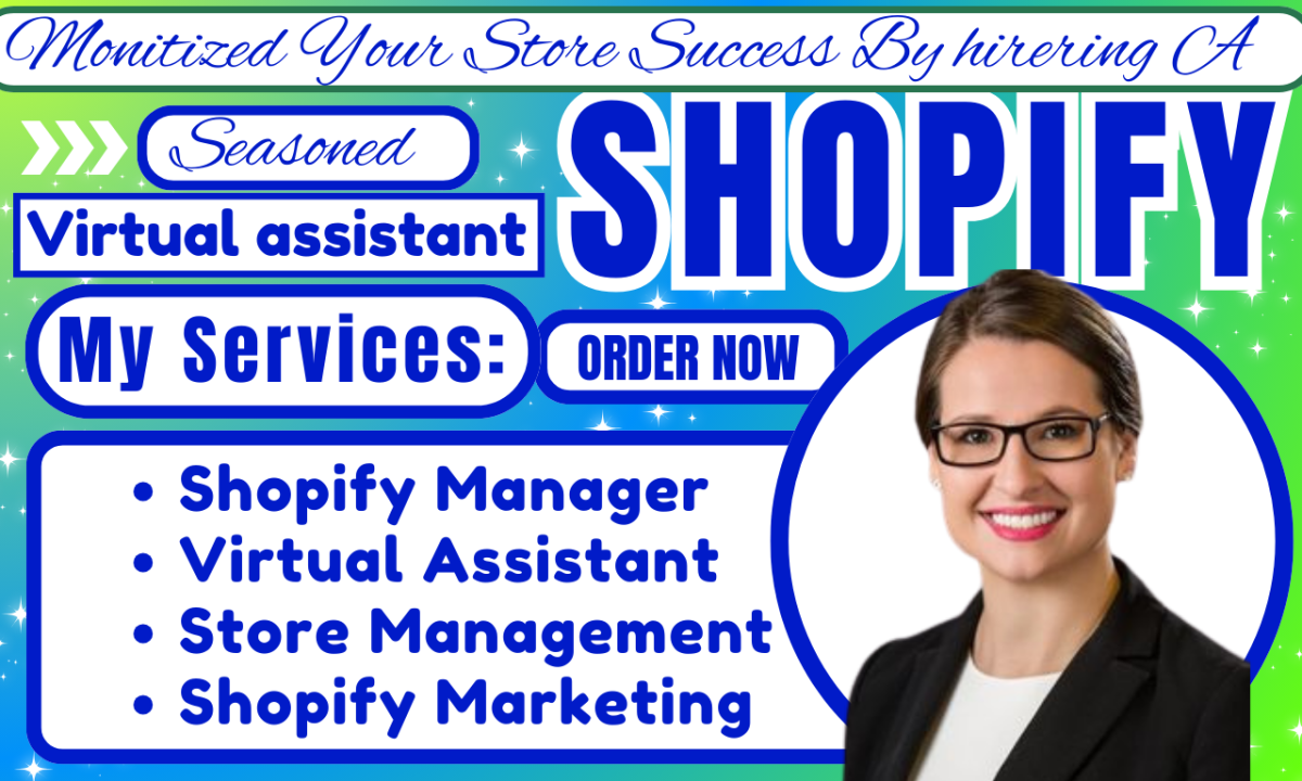 I Will Be Your Executive Shopify VA & eBay Store Product Upload Developer