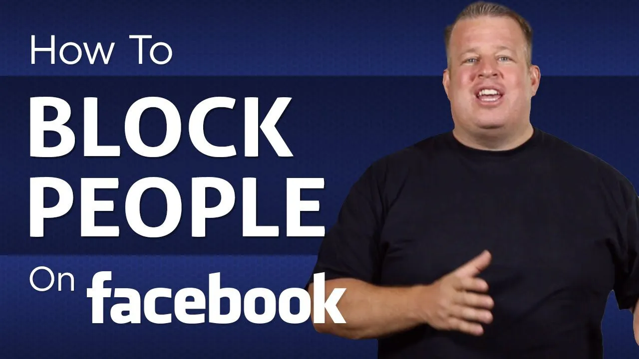 How To Block People on Facebook  Block Someone How To Block someone on 