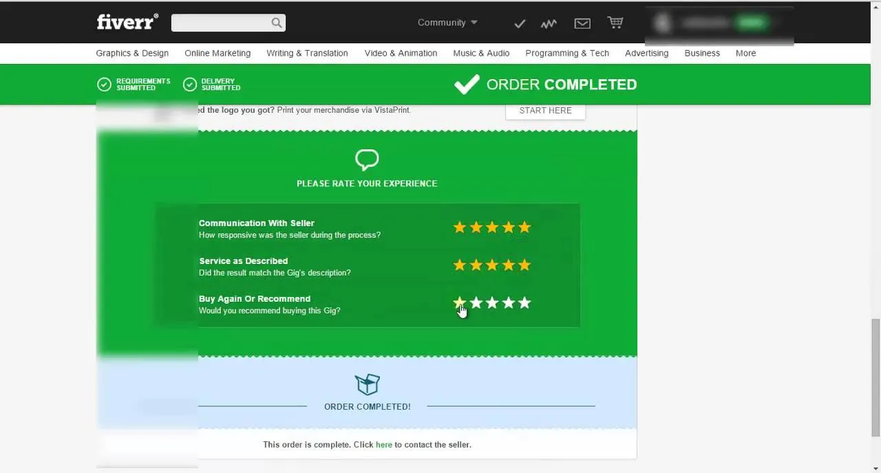 How to Change Feedback on Fiverr