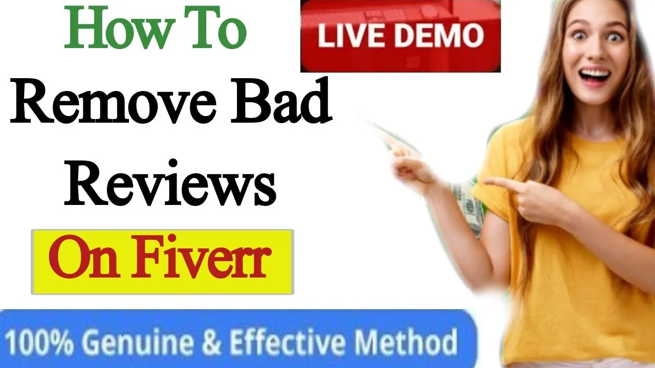 how to remove bad reviews from Fiverr  delete or change negative fake 