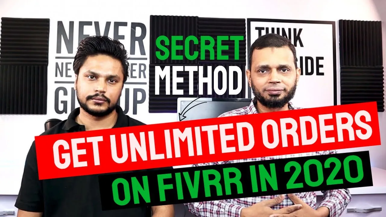 Make Money Online Get Unlimited Orders on Fiverr in 2020 Secret Method 