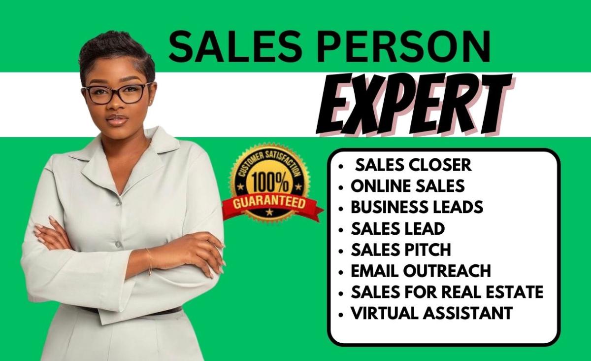 I Will Be Your High Ticket Sales Closer and Consultative Sales Representative