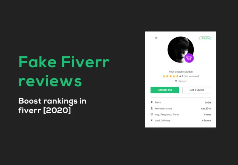 Can You Falsify Your Expertise on Fiverr?