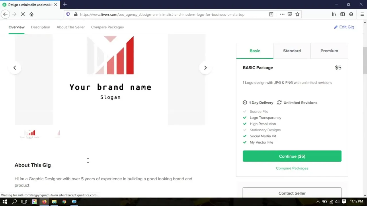 How to Check Gig Impressions on the Fiverr App