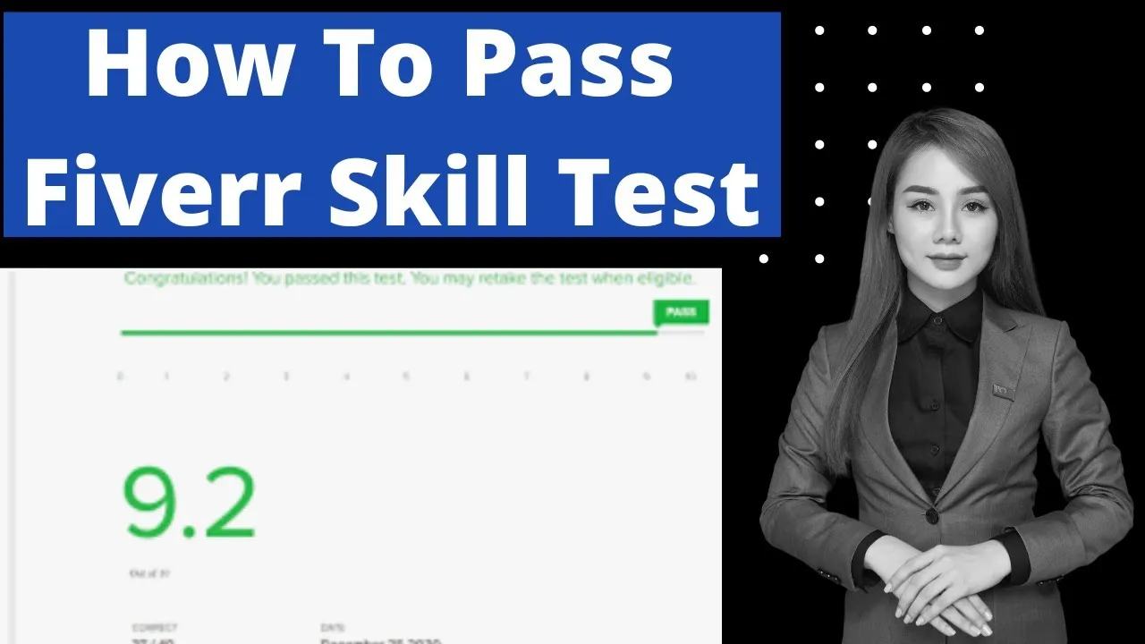 How To Pass Fiverr Skill Test 2022  Fiverr English Test Answers 22 