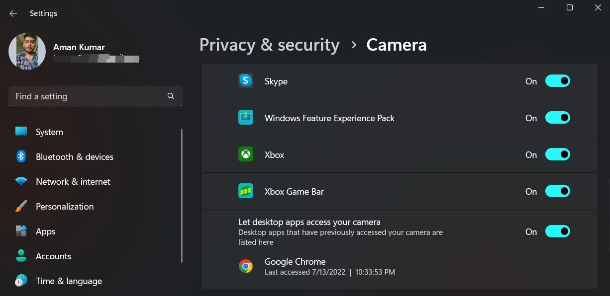 How to Fix Your Webcam Not Working in Your Browser on Windows