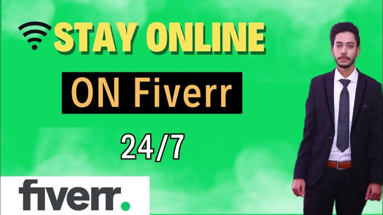 Stay online on Fiverr 247  How to stay online on Fiverr 247  YouTube