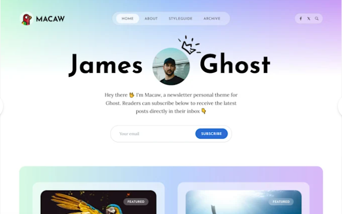 I Will Develop Ghost Blog, Customize Ghost Blog, and Install Ghost CMS Theme