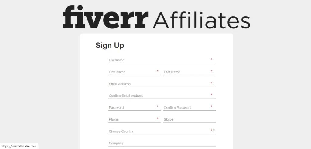 What is the Fiverr Affiliate Program?