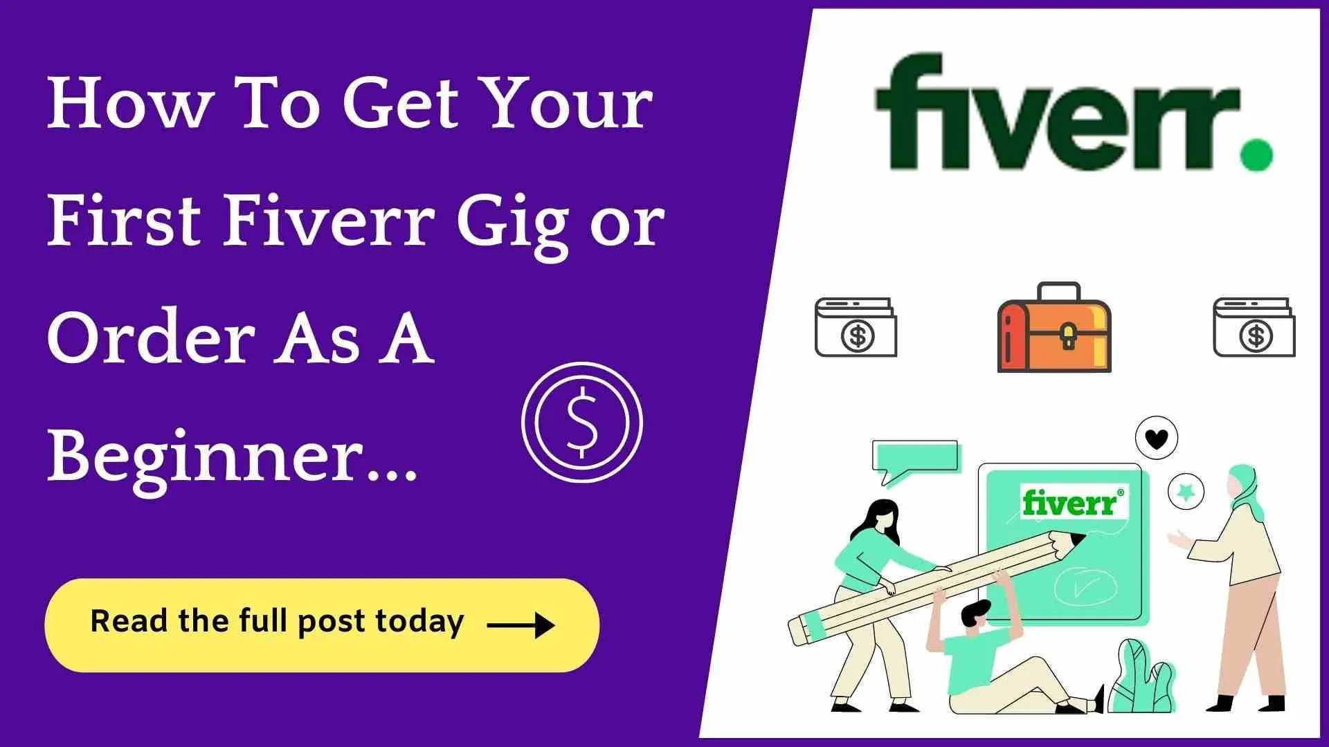 How to Get Your First Order on Fiverr