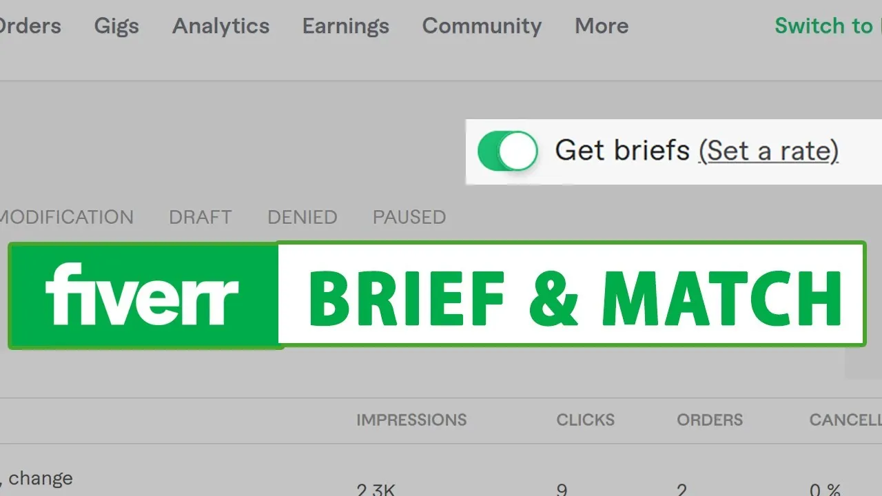 Understanding Briefs on Fiverr: A Comprehensive Guide