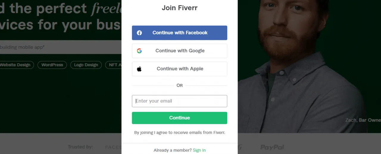 How to Make a Company on Fiverr