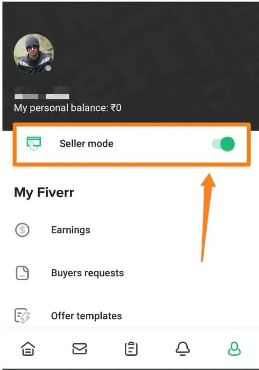 How to Switch from Buyer to Seller on Fiverr